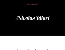 Tablet Screenshot of maisonidiart.com